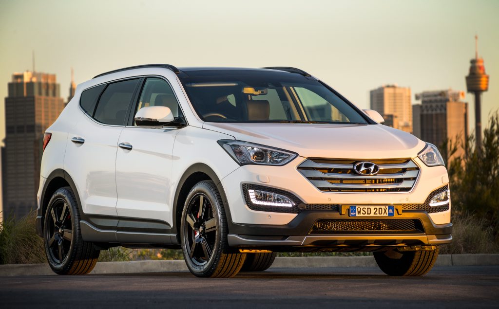 The new Hyundai Santa Fe SR. The new Hyundai Santa Fe SR.